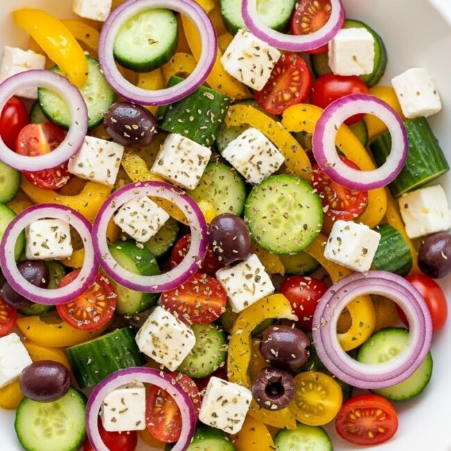 Toddler-Friendly Greek Salad Bites