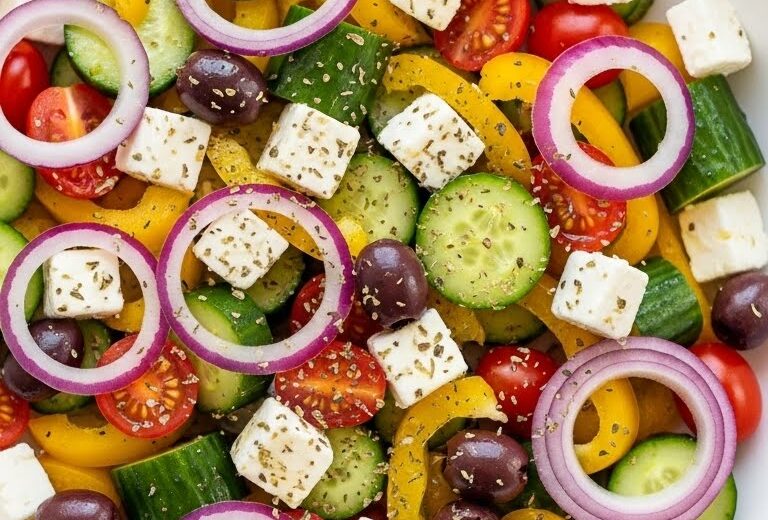Toddler-Friendly Greek Salad Bites