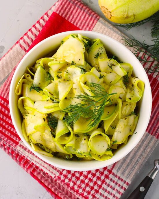 Zucchini Noodles with Creamy Avocado Sauce 1 recipe 50