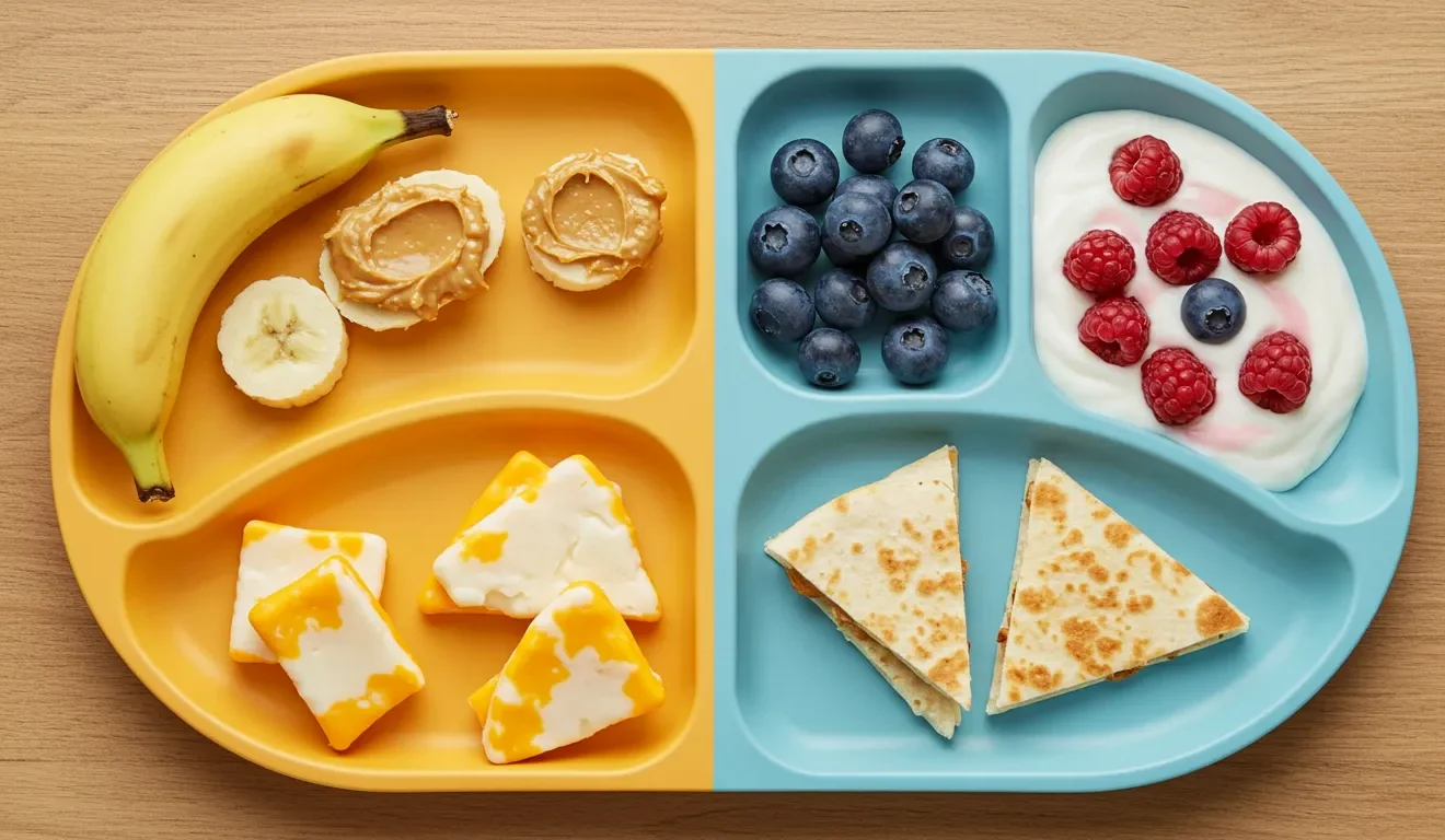 3-Ingredient Toddler Snack Recipes (Fast and Simple) 1 3 ingredient toddler snacks with banana, yogurt, and cheese