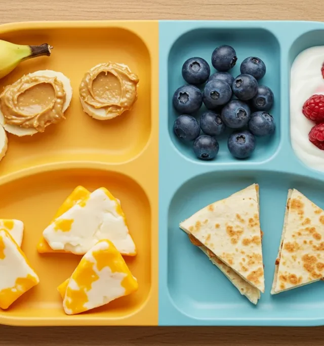 3 ingredient toddler snacks with banana, yogurt, and cheese