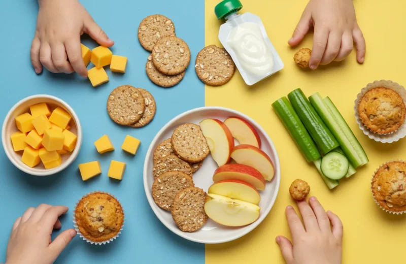 Toddler Snacks & Desserts (The Complete Guide for Parents) 14 Toddler snacks and desserts including fruit, crackers, and muffins