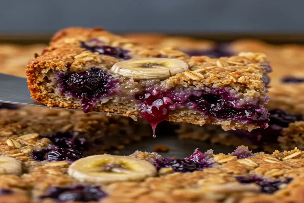 10 Healthy Toddler Oatmeal Recipes (Easy and Nutritious) 3 Blueberry banana baked oatmeal toddler recipe