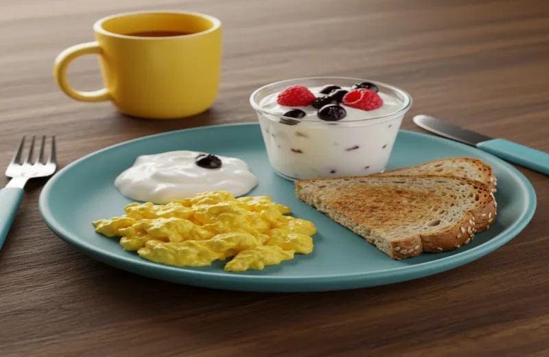 High-Protein Breakfast for Toddlers: 10 Easy & Healthy Ideas 24 High-protein breakfast for toddlers with eggs and yogurt