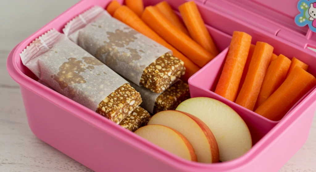 Easy Homemade Snack Bars for Toddlers 3 Nut-free snack bars for toddlers with oats and fruit