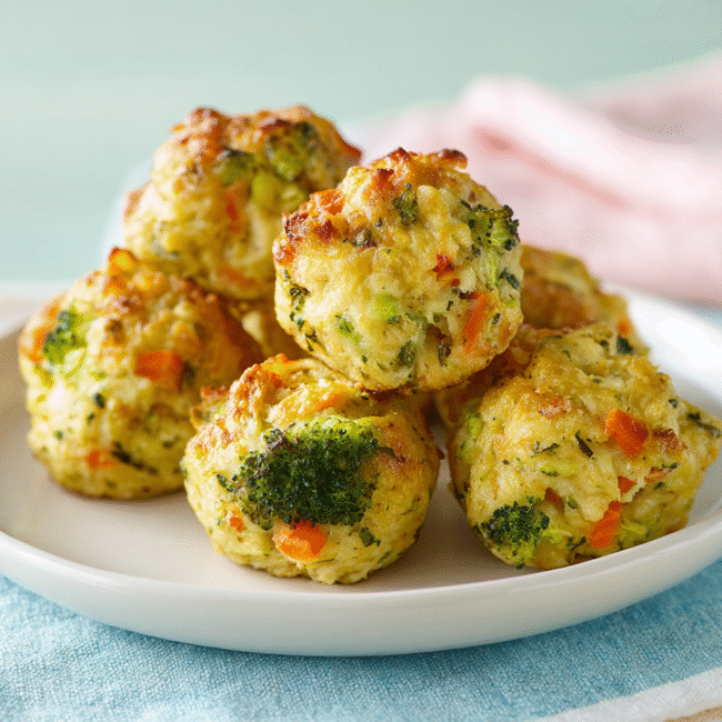 Healthy Chicken & Veggie Bites