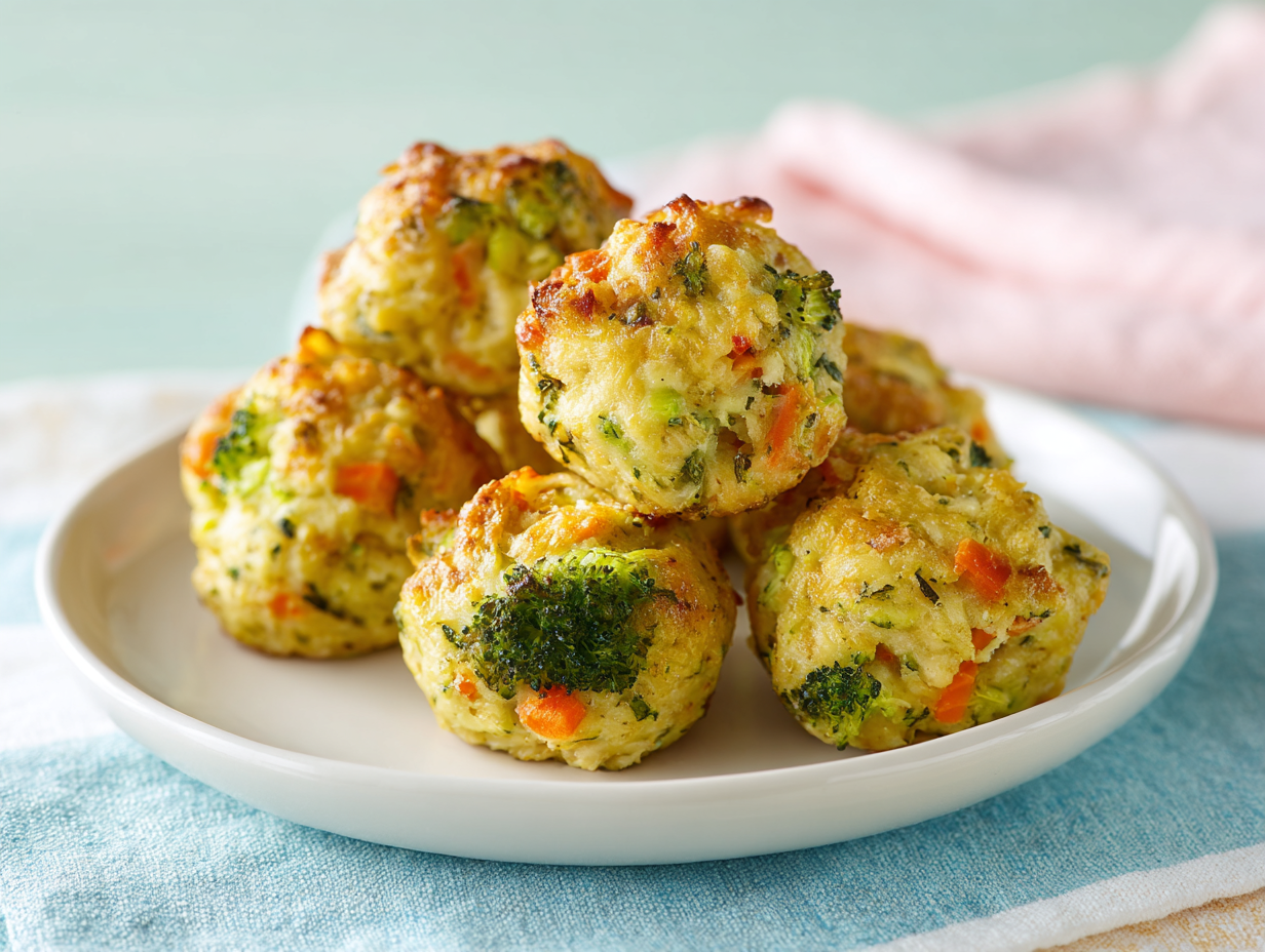 Healthy Chicken & Veggie Bites