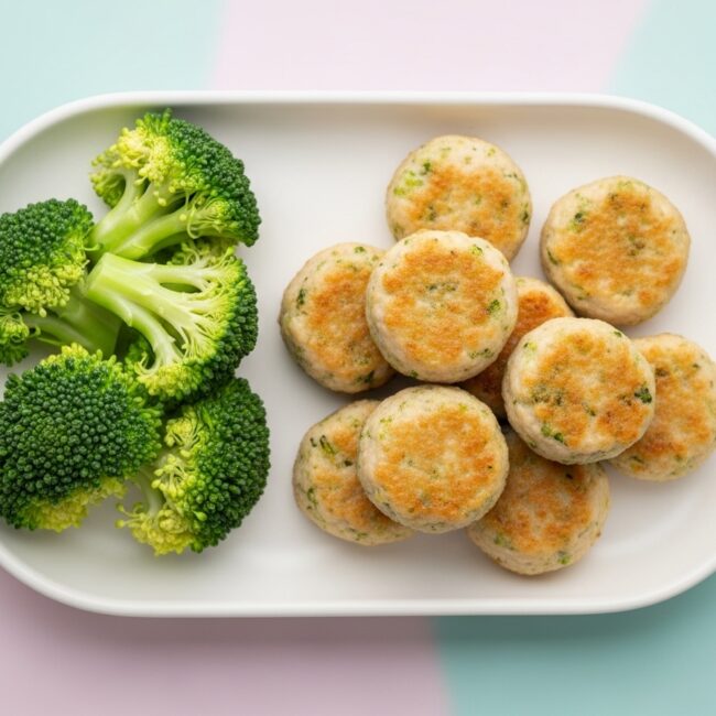 Chicken and Broccoli Nuggets for Baby: Healthy Homemade Bites