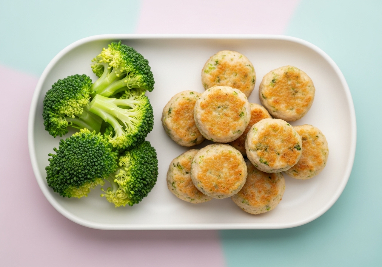 Chicken and Broccoli Nuggets for Baby: Healthy Homemade Bites