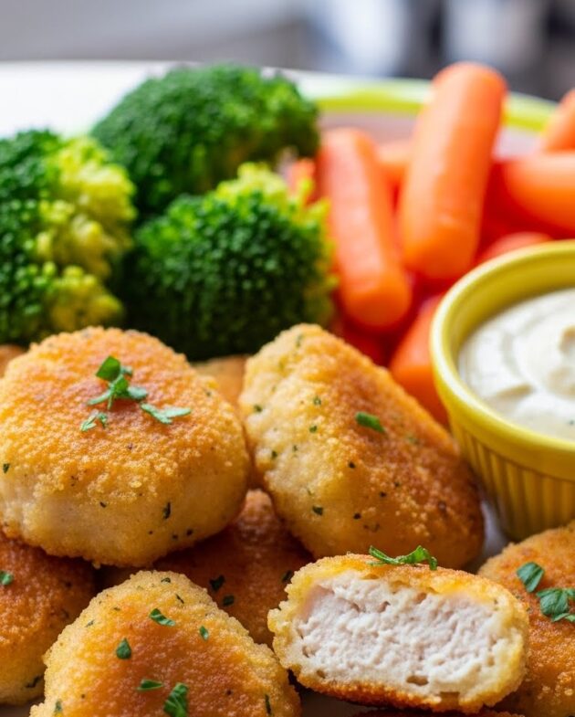 Homemade Happiness: Easy & Healthy Chicken Nuggets for Toddler Lunchtime!
