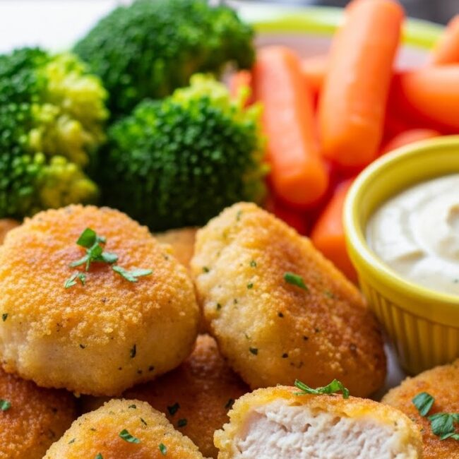 Homemade Happiness: Easy & Healthy Chicken Nuggets for Toddler Lunchtime!