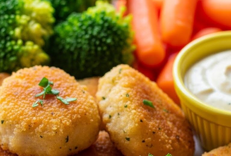 Homemade Happiness: Easy & Healthy Chicken Nuggets for Toddler Lunchtime!