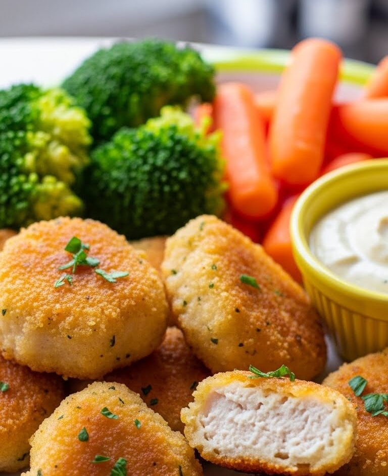 Homemade Happiness: Easy & Healthy Chicken Nuggets for Toddler Lunchtime!