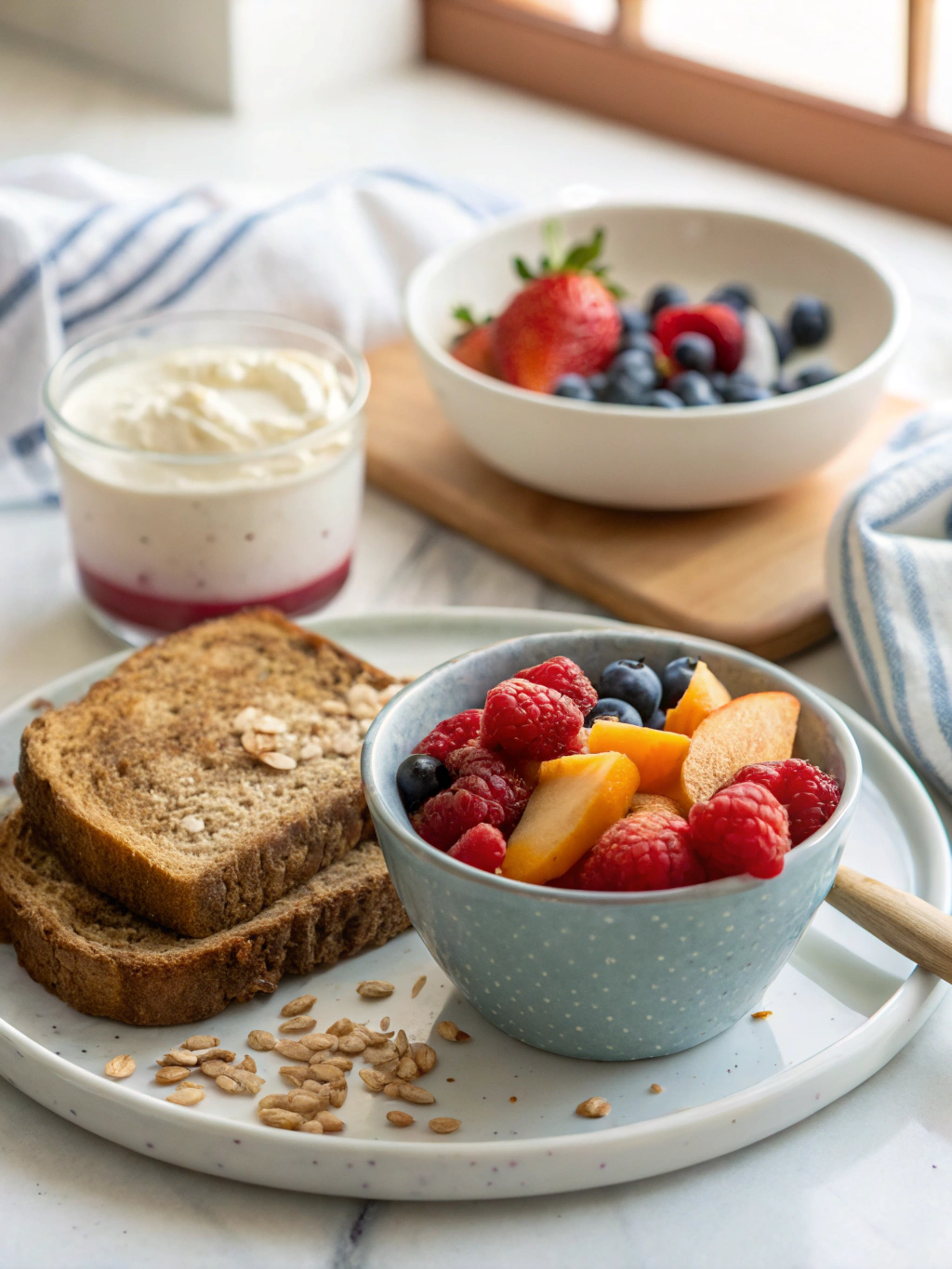 Healthy Toddler Breakfast Ingredients
