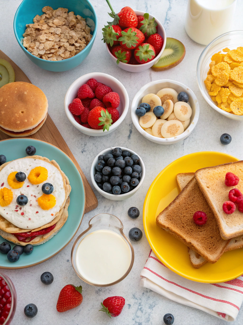 Kids Breakfast Ideas Ingredients