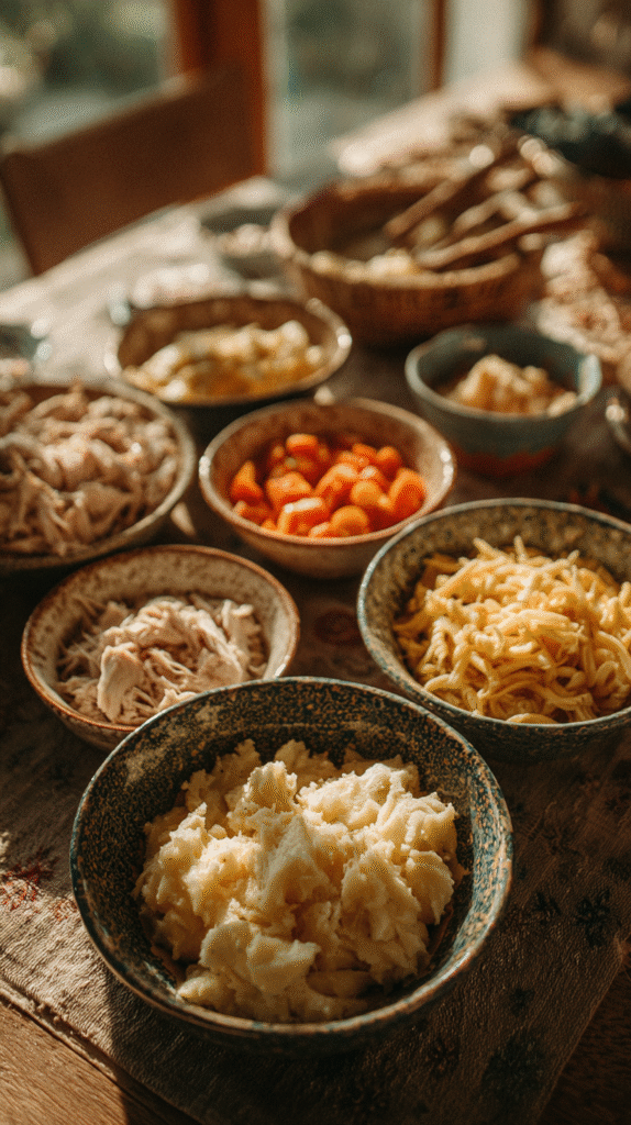 family Style toddler dinners
