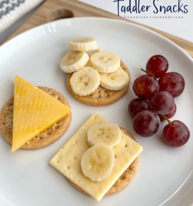 3 ingredient toddler snacks