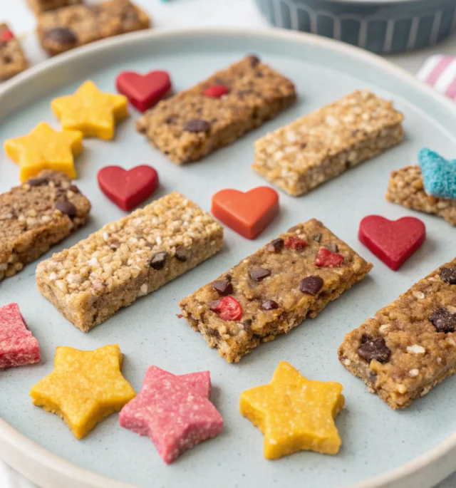 homemade snack bars for toddlers