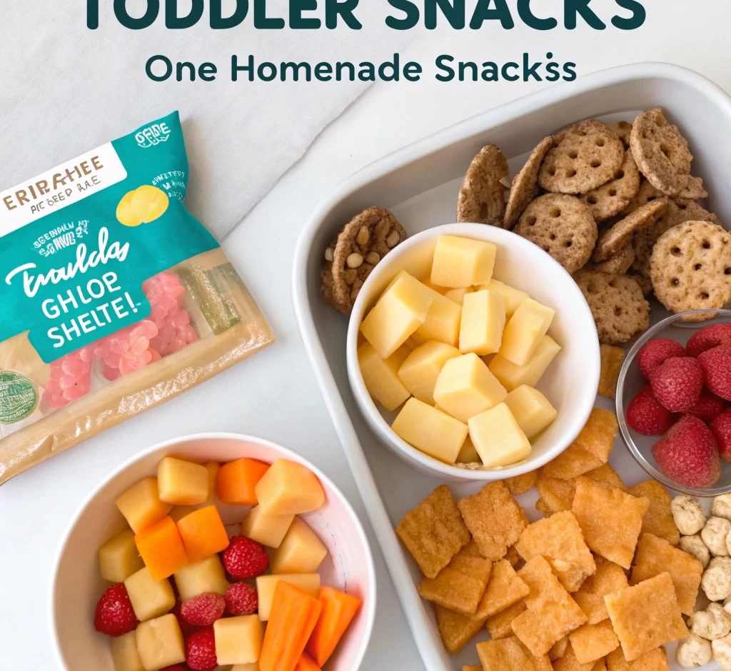 store bought vs homemade toddler snacks